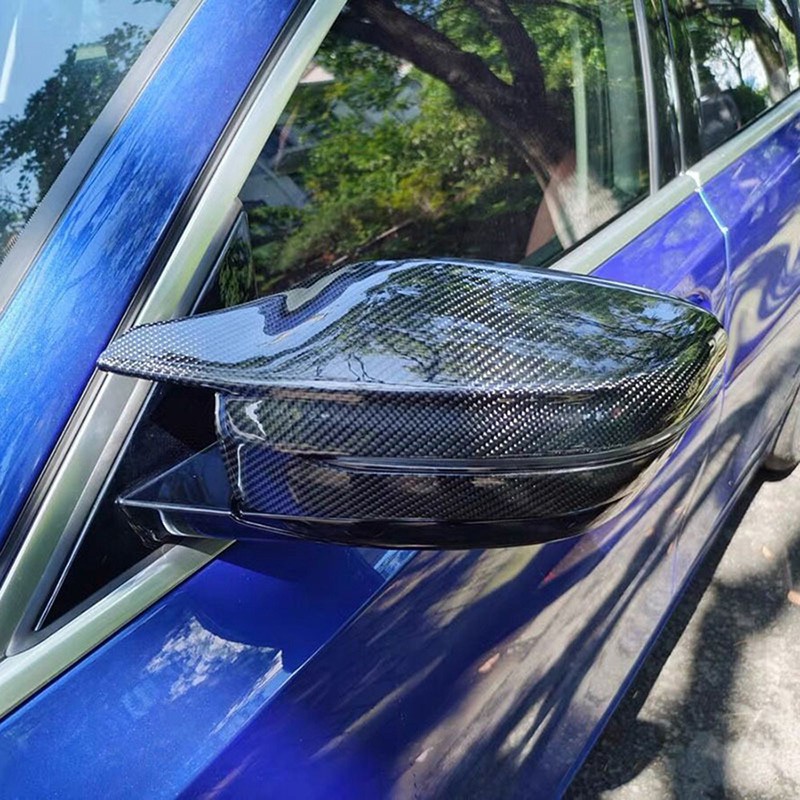 Real Carbon Fiber G8X Style Side Mirror Cover Cap For BMW G20 G28 G22 G30 G38 US