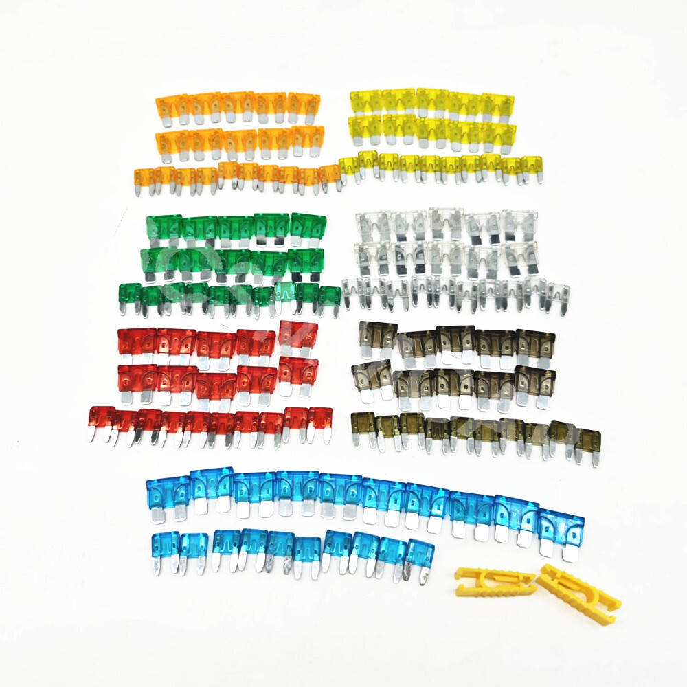 Mini Car Fuse Assortment Assorted Kit Blade Set Auto 140 pcs Truck Automotive