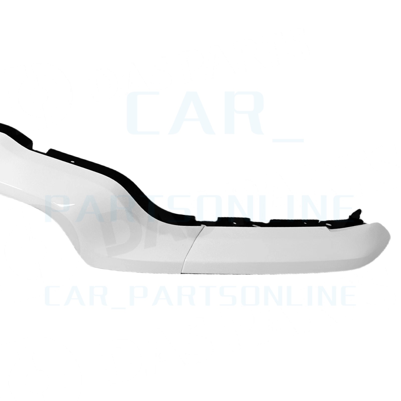 For 2019-2024 Ram 2500 3500 Bright White Front Upper+Lower Grille Molding Trim