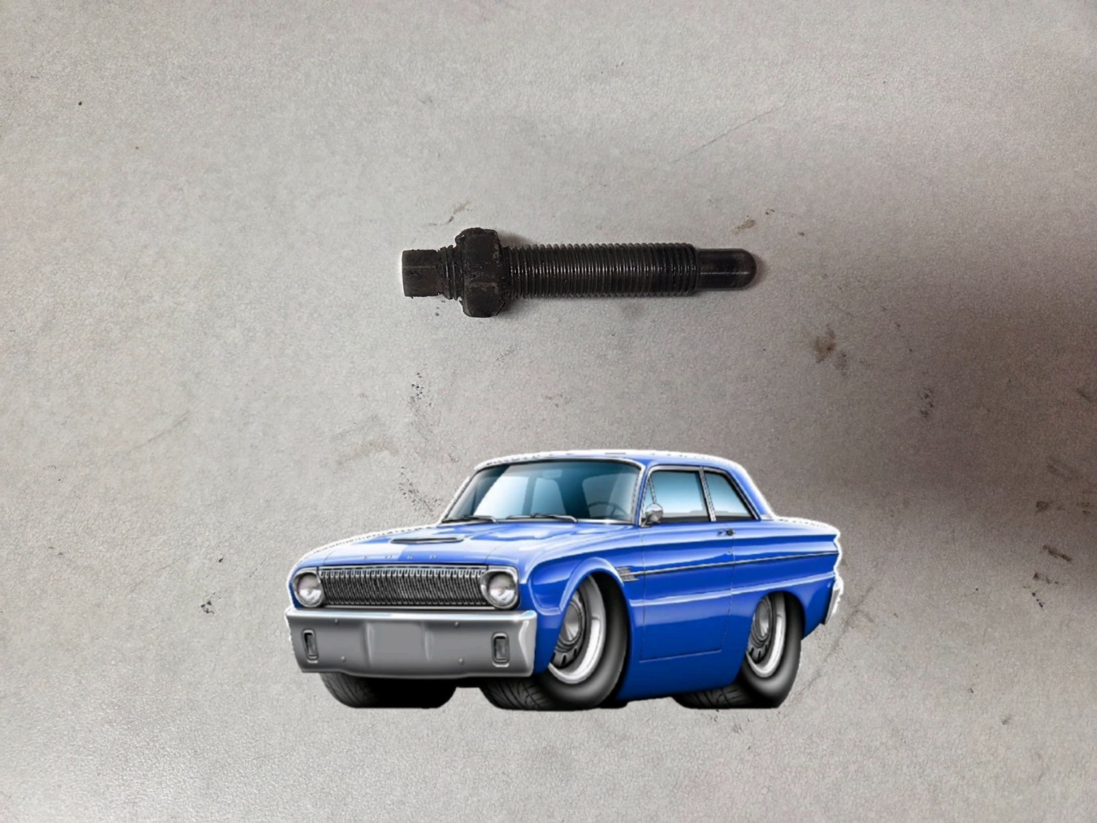 1964 Ford Ford-O-Matic Mercury transmission band adjusting screw #11