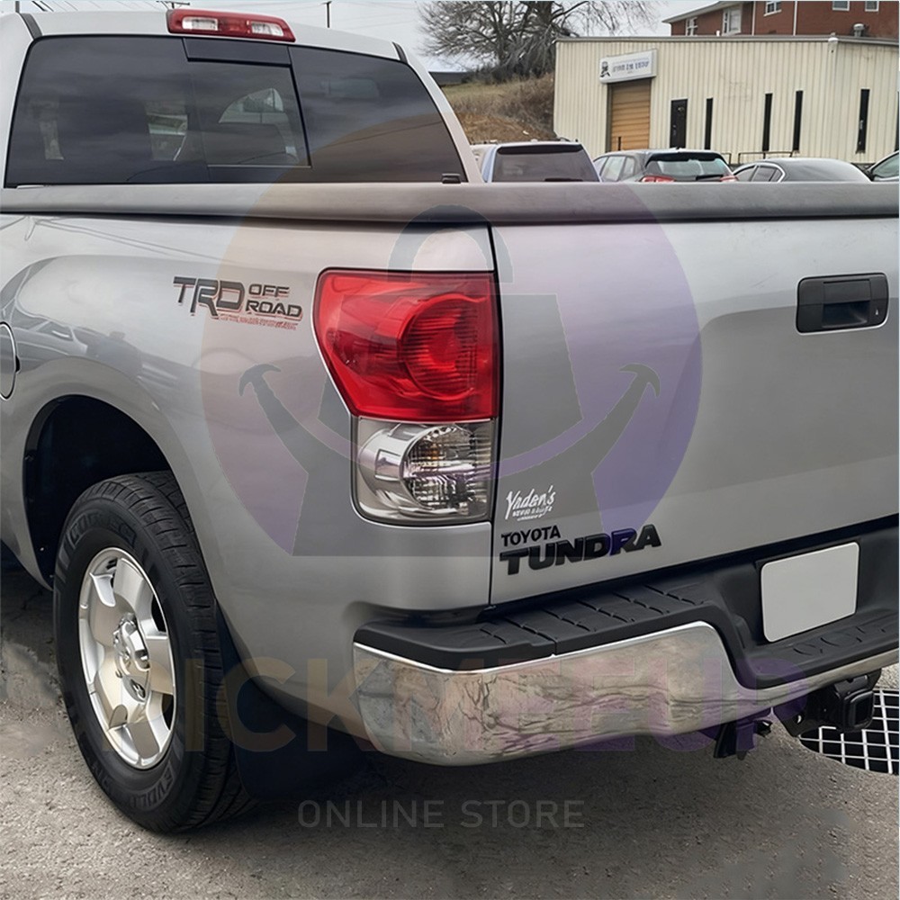 7Pcs Emblem Overlay Kits For 2007-2013 Tundra 4X4 SR5 Matte Blackout Accessories