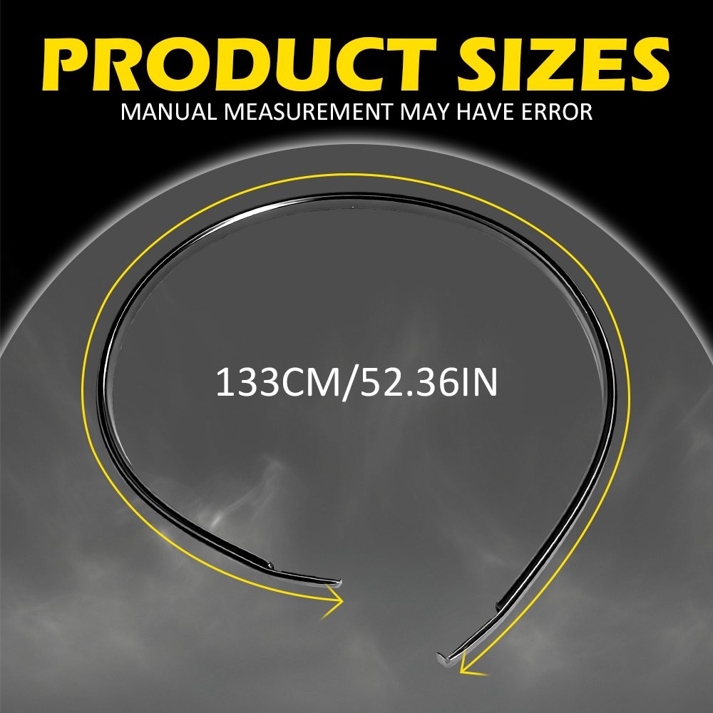 For Toyota Corolla 2003-2008 Replace 2x Roof Drip Molding Trim Rubber Seal Strip