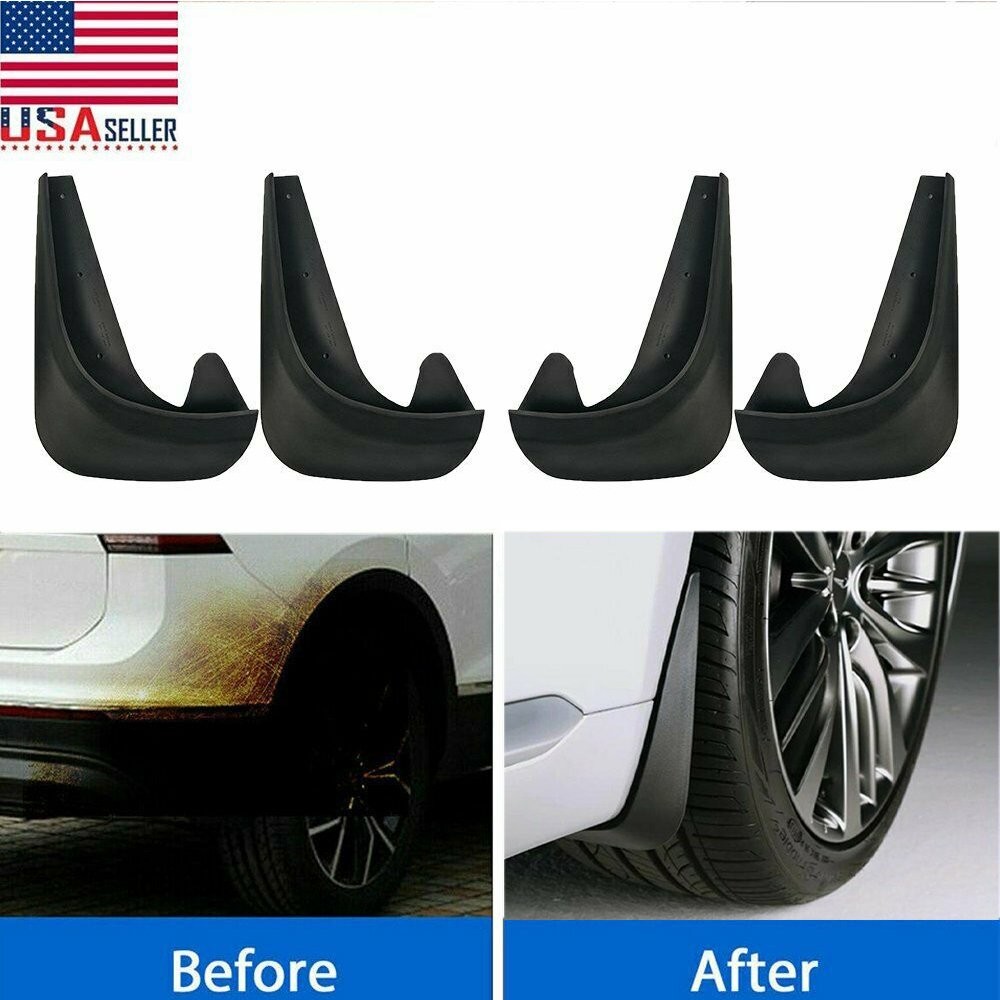 Car Mud Flaps Splash Guard Fenders for Front Rear Auto Accessories Universal Fit