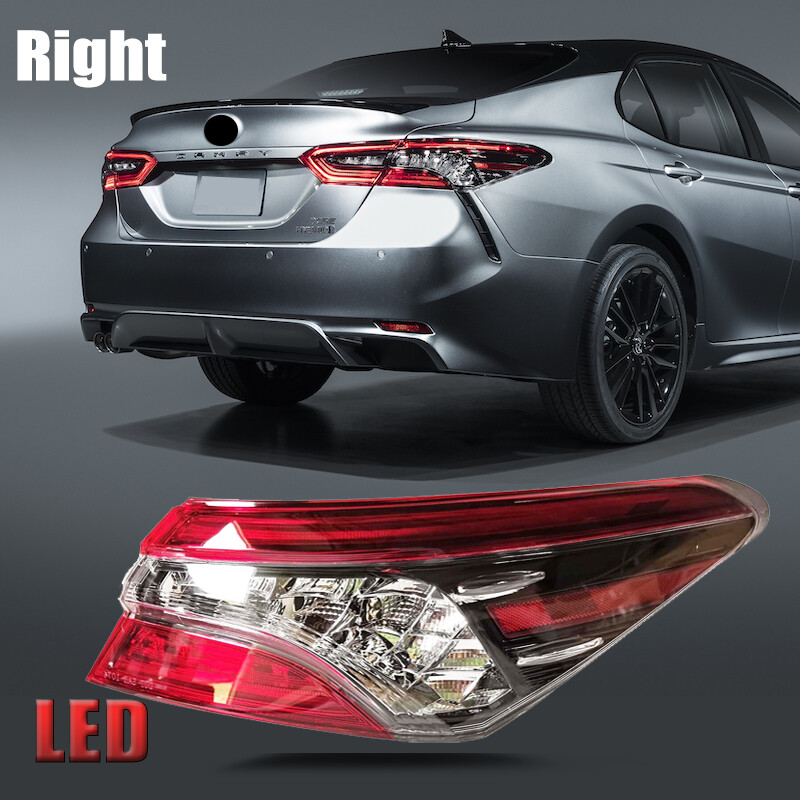 Fit 2021-2023 Toyota Camry XSE XLE LED Right Outer Tail Light Rear Lamp Assembly