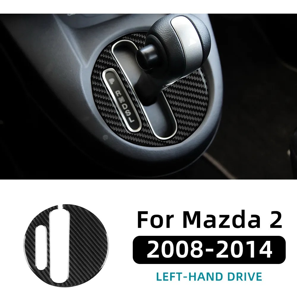 Carbon Fiber Mazda 2 2008-2014 Automatic Shift Trim