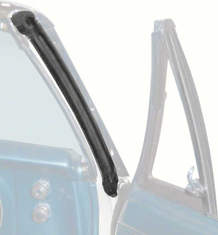 OER Convertible Pillar Post Weatherstrip Set 1968-1969 For Firebird and Camaro