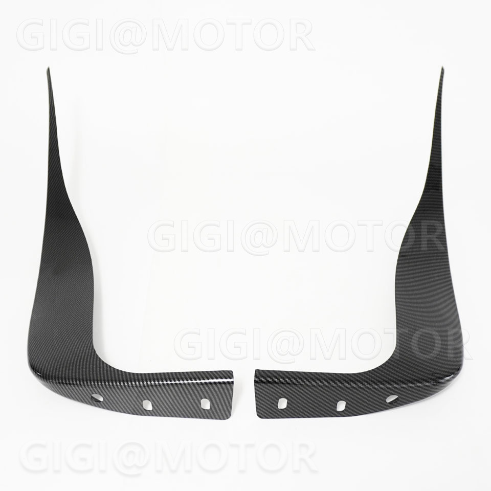For Corvette C6 Z06 ZR1 2005-2013 Painted Carbon Rear Side Splash Guard Mud Flap