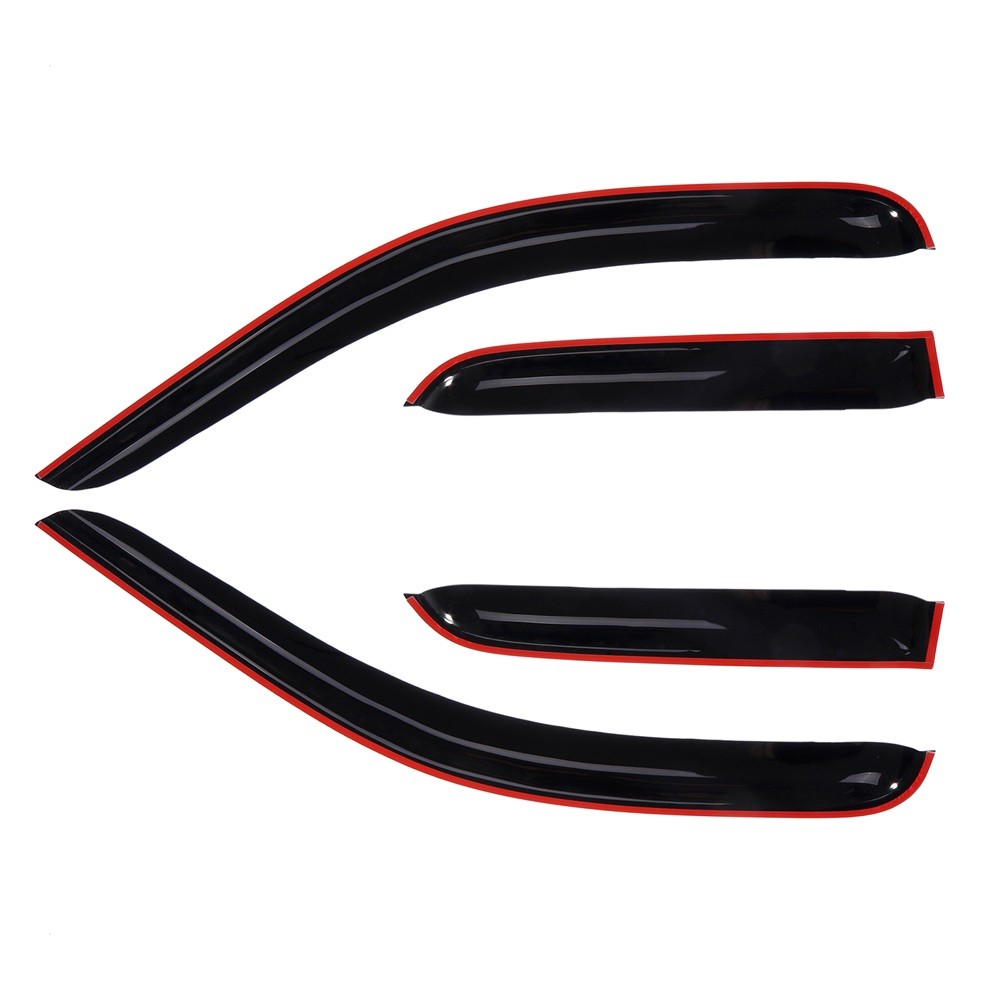 Slim Style Window Deflectors For 04-14 F150 Extended Cab Guards Window Visors