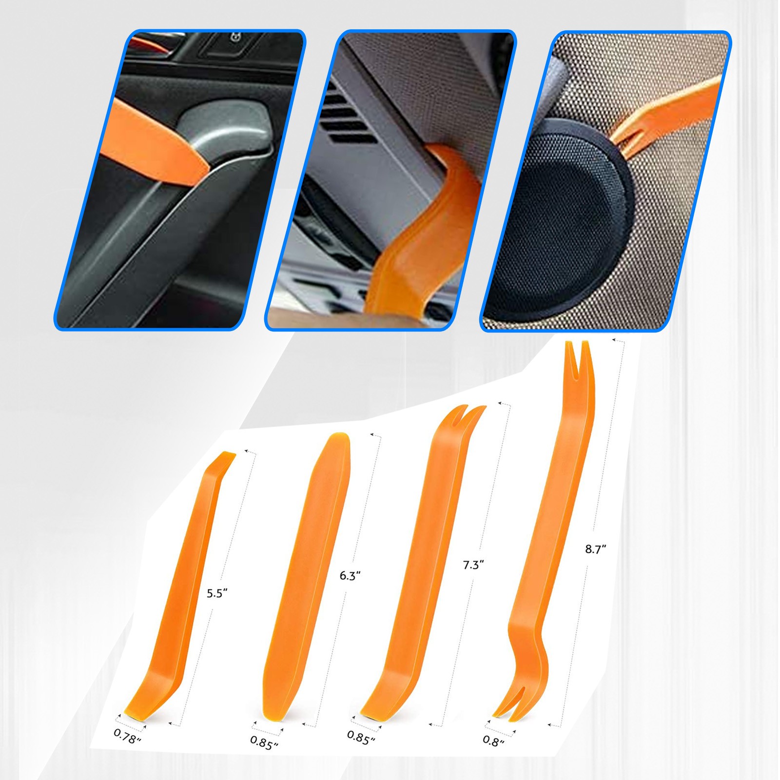 240pcs Auto Car Bumper Retainer Clips Kit Fastener Remover Push Pin Rivet Screw
