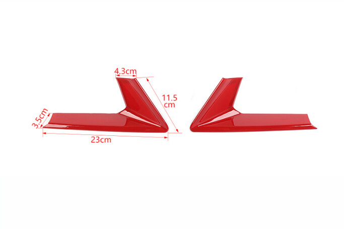 Red Front Bumper Grille Insert Cover Trim For Chevrolet Camaro 2019+ Accessories