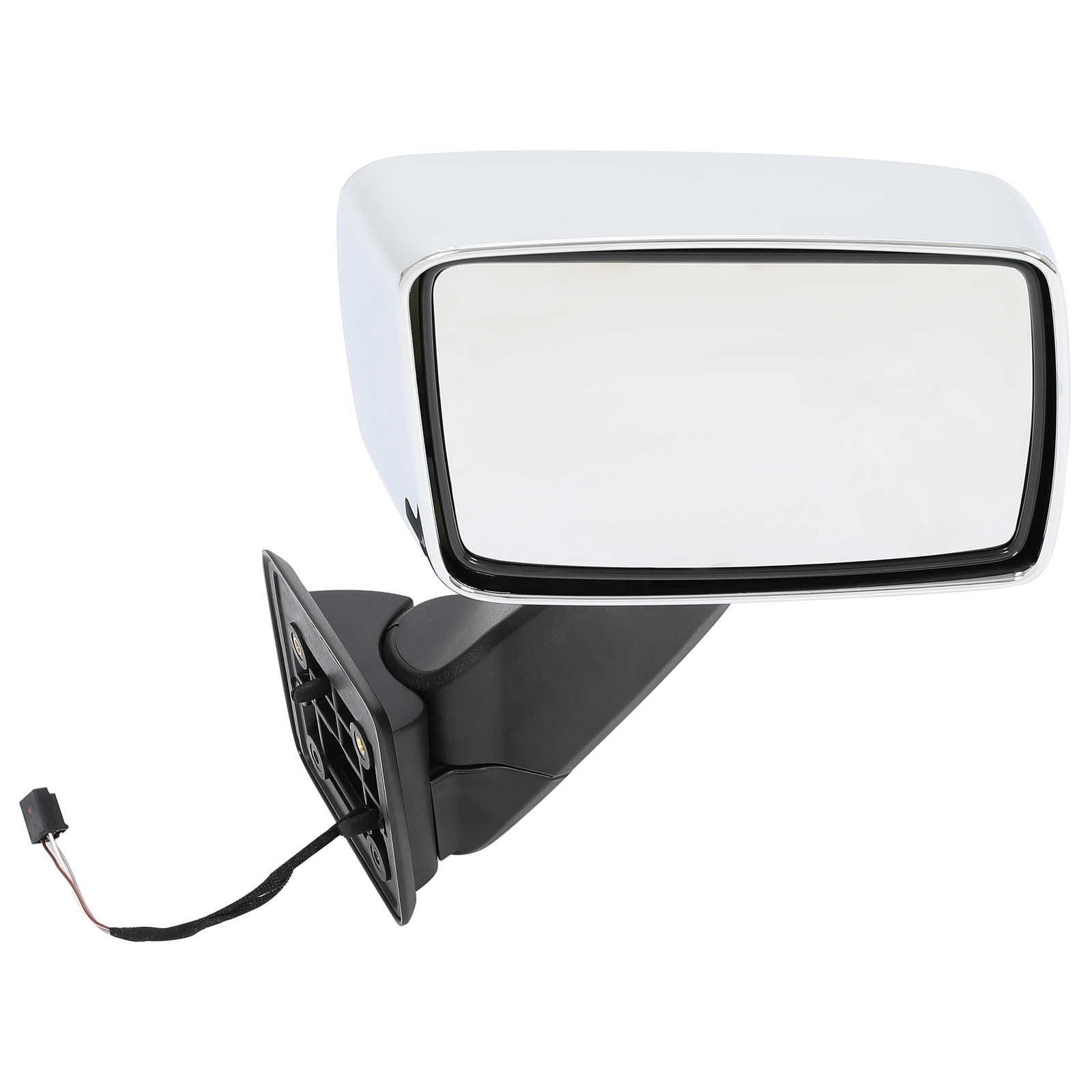 KUAFU Right Passenger Silver Door Power Mirror Fit Hummer H3 H3T 2006 2007 08-10