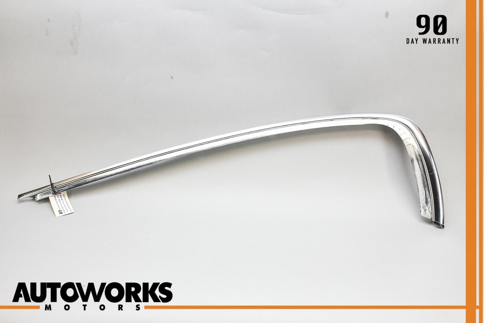 04-08 Maserati Quattroporte M139 Rear Left Door Glass Cover Trim Molding OEM