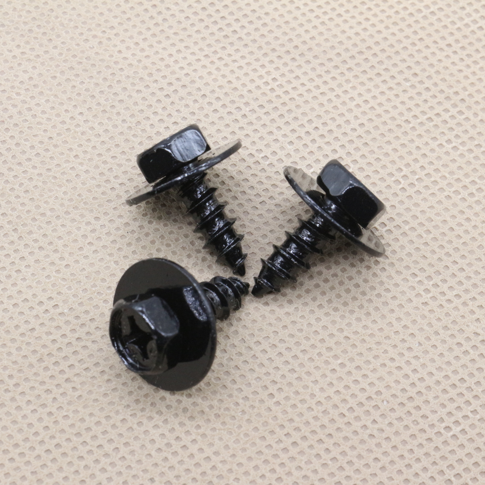 16Pcs M6-2.5mm Bumper Cover Splash Shield Mud Guard Screw Bolts For Toyota Lexus