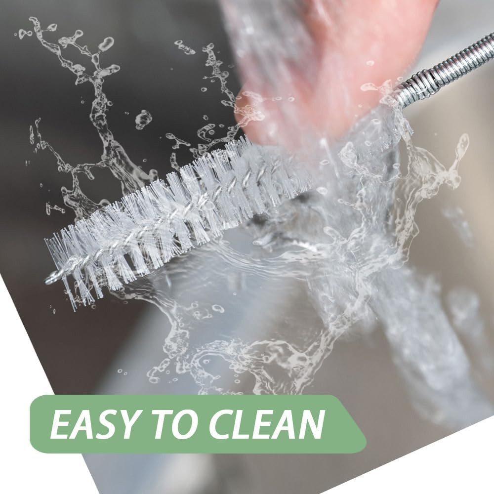 1-3× Auto Sunroof Drain Cleaning Tool Flexible Tube Cleaning Brush Access 10Ft