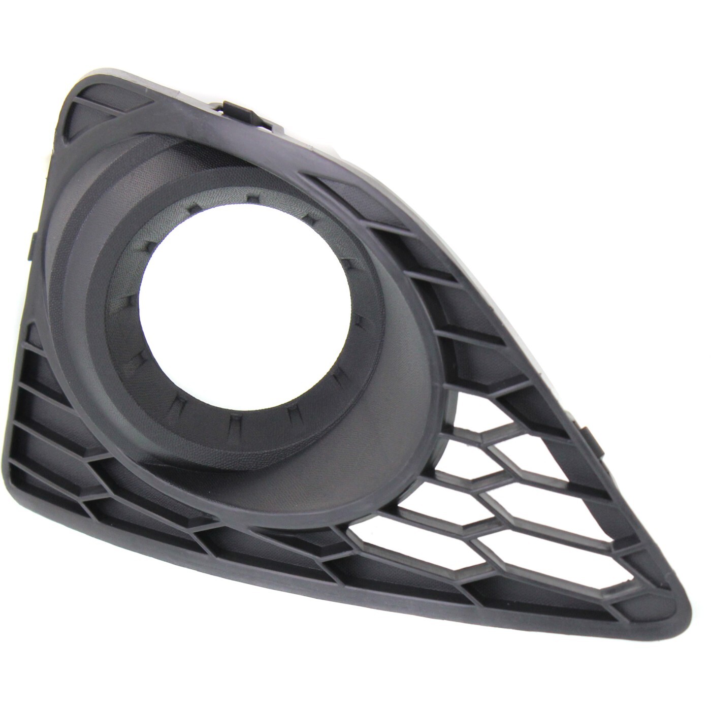 Front Driver Fog Light Trim For 2010-2012 Ford Fusion Textured Bezel FO1038122