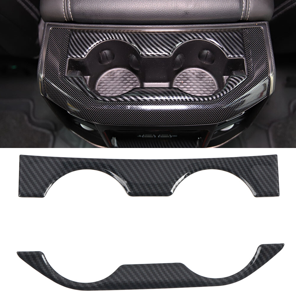 29pcs Full Interior Console Cover Trim Bezels Kit for Ram 1500 19+ Carbon Fiber