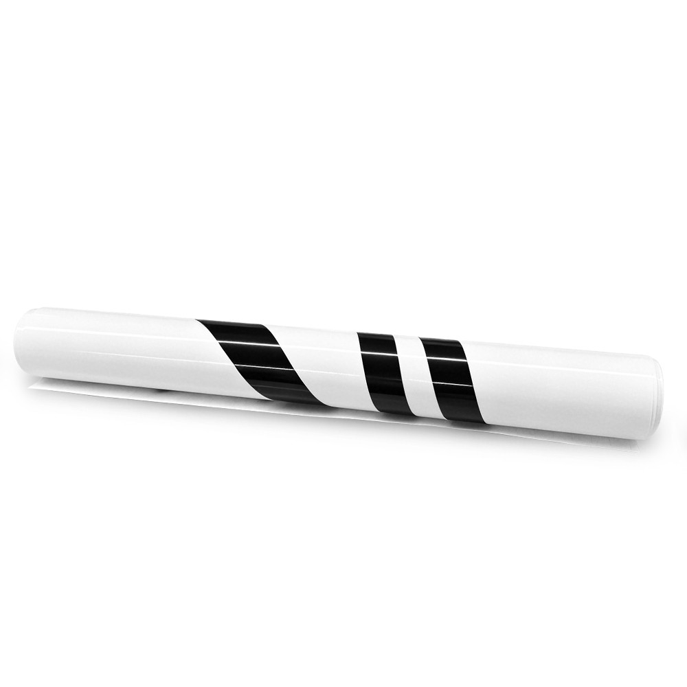 Chrome Delete Precut Vinyl Wrap Overlay Gloss Black For KIA K5 2021-2024 1-5SET