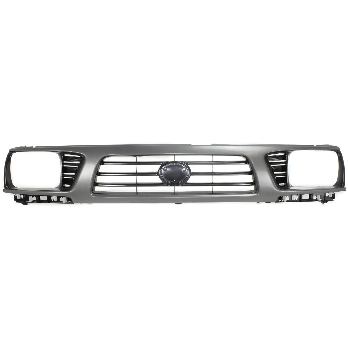 Grille For 95-97 Toyota Tacoma Gray Shell w/ Black Insert Plastic