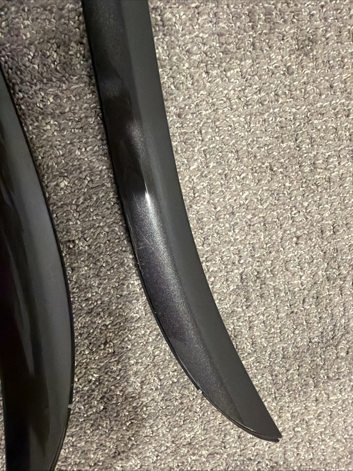 2009-2014 Acura TSX Front LEFT / RIGHT Windshield Edge Trim Molding Set Gray OEM