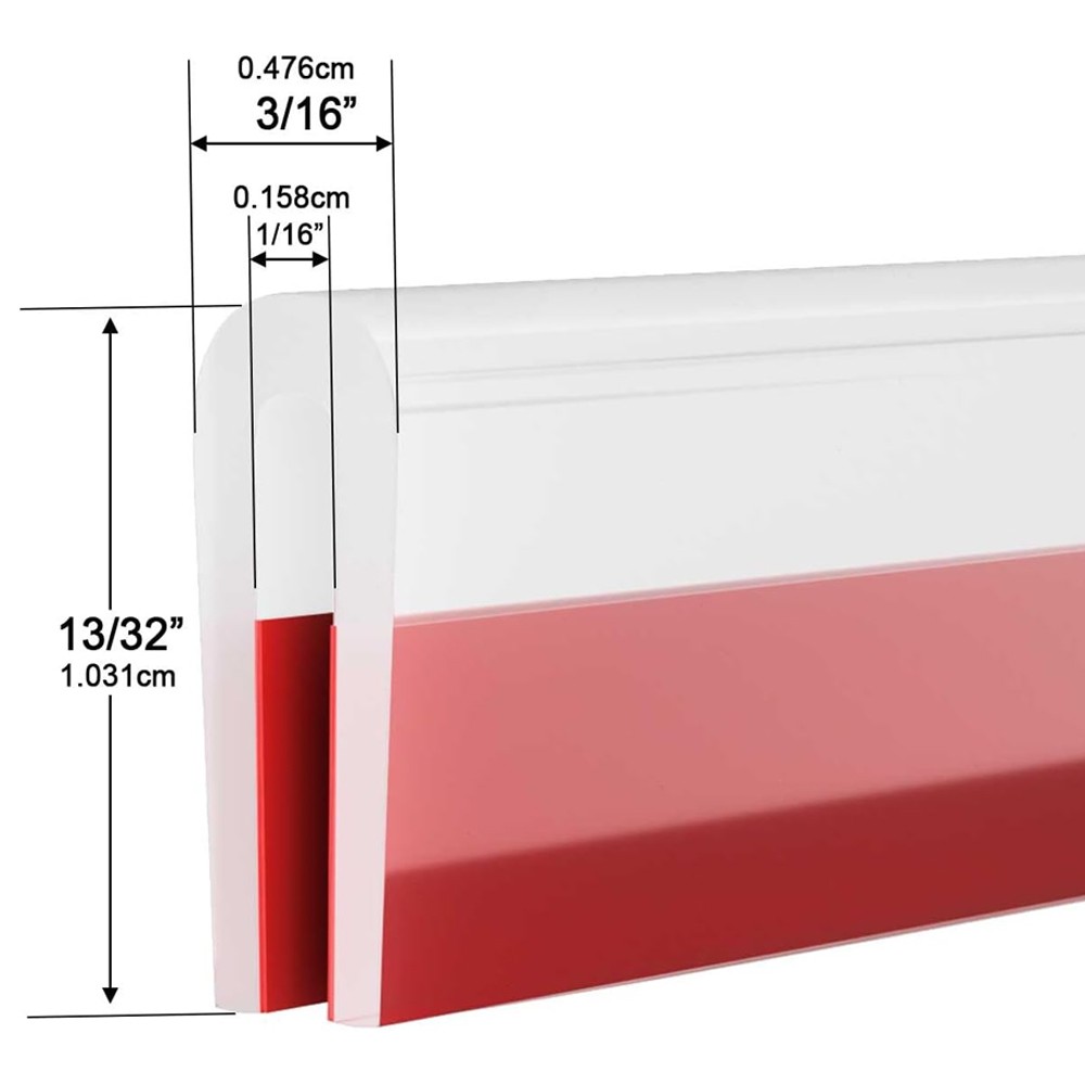 For Subaru Rubber Clear Door Edge Guard Protectors Trim Seal U Shape 9.84 Ft