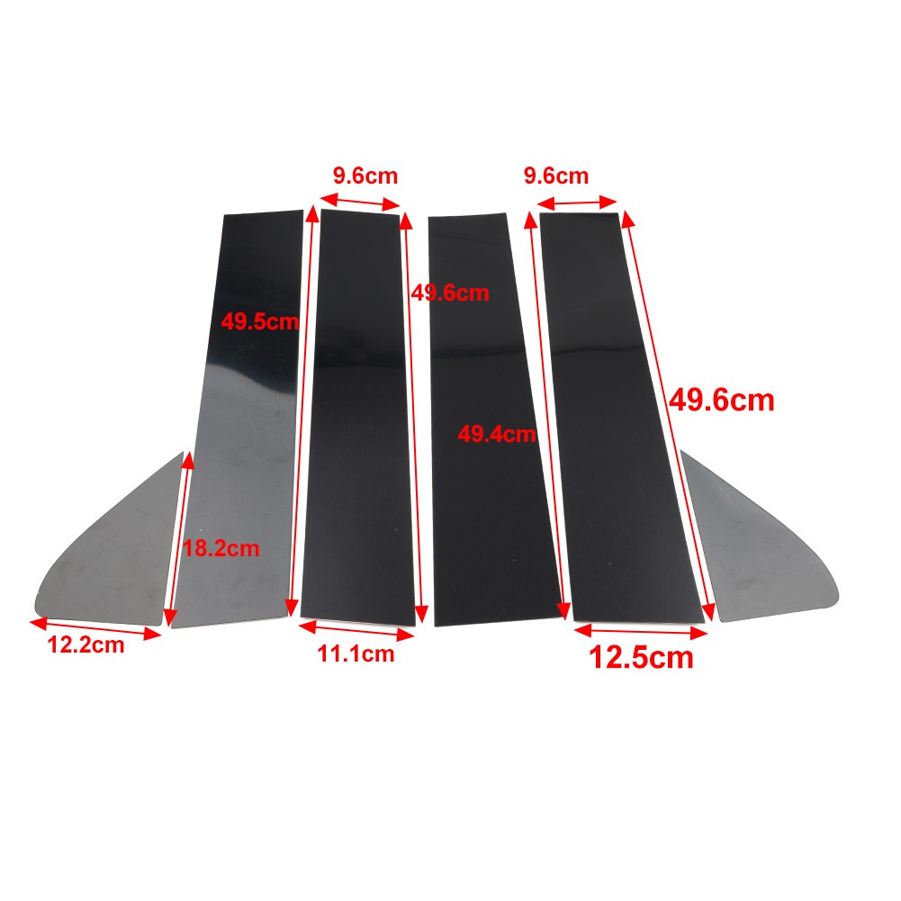 1 Set Window Pillar Post Door Trim For Chevrolet Silverado For GMC Sierra 1500
