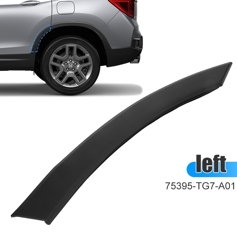 Rear Left Right Door Wheel Arch Molding 75395-TG7-A01 For Honda Pilot 2016-2022