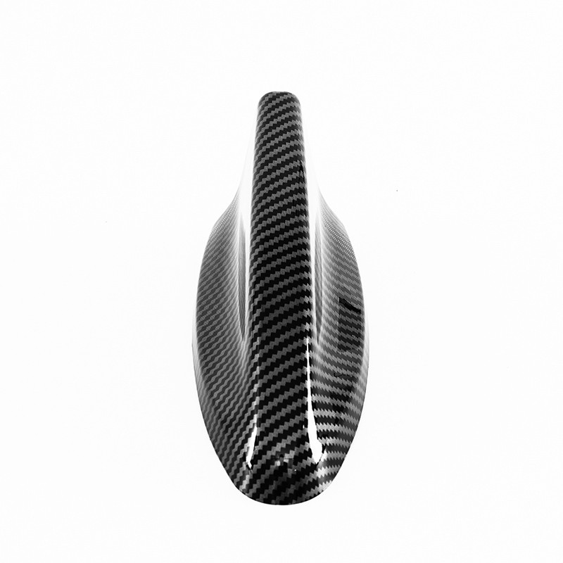 ABS Carbon Fiber Look Shark Fin Antenna Cover Case For Honda Civic 11th 2022-25