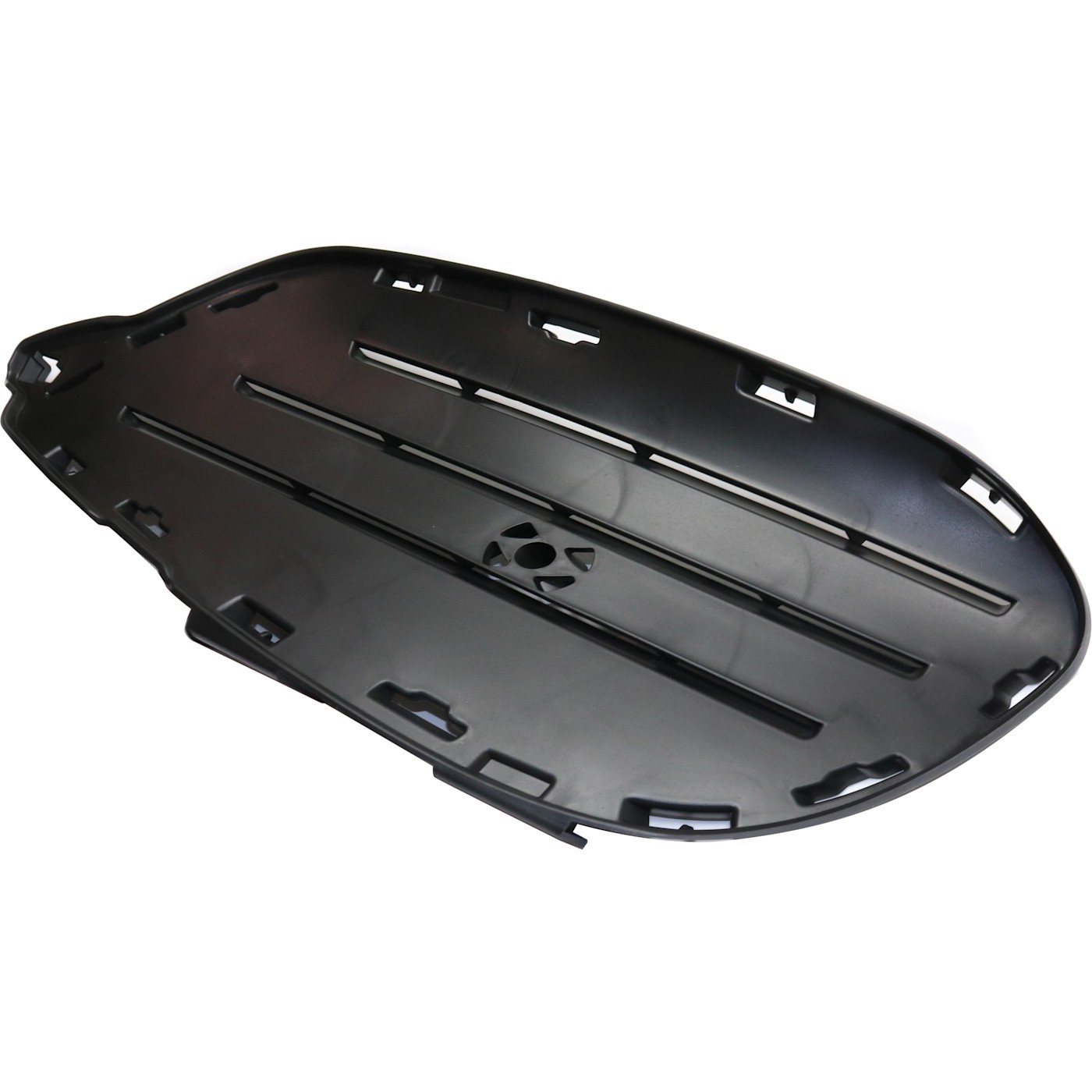Bumper Grille For 2014 Mercedes-Benz E350 Set of 2 Driver and Passenger Side