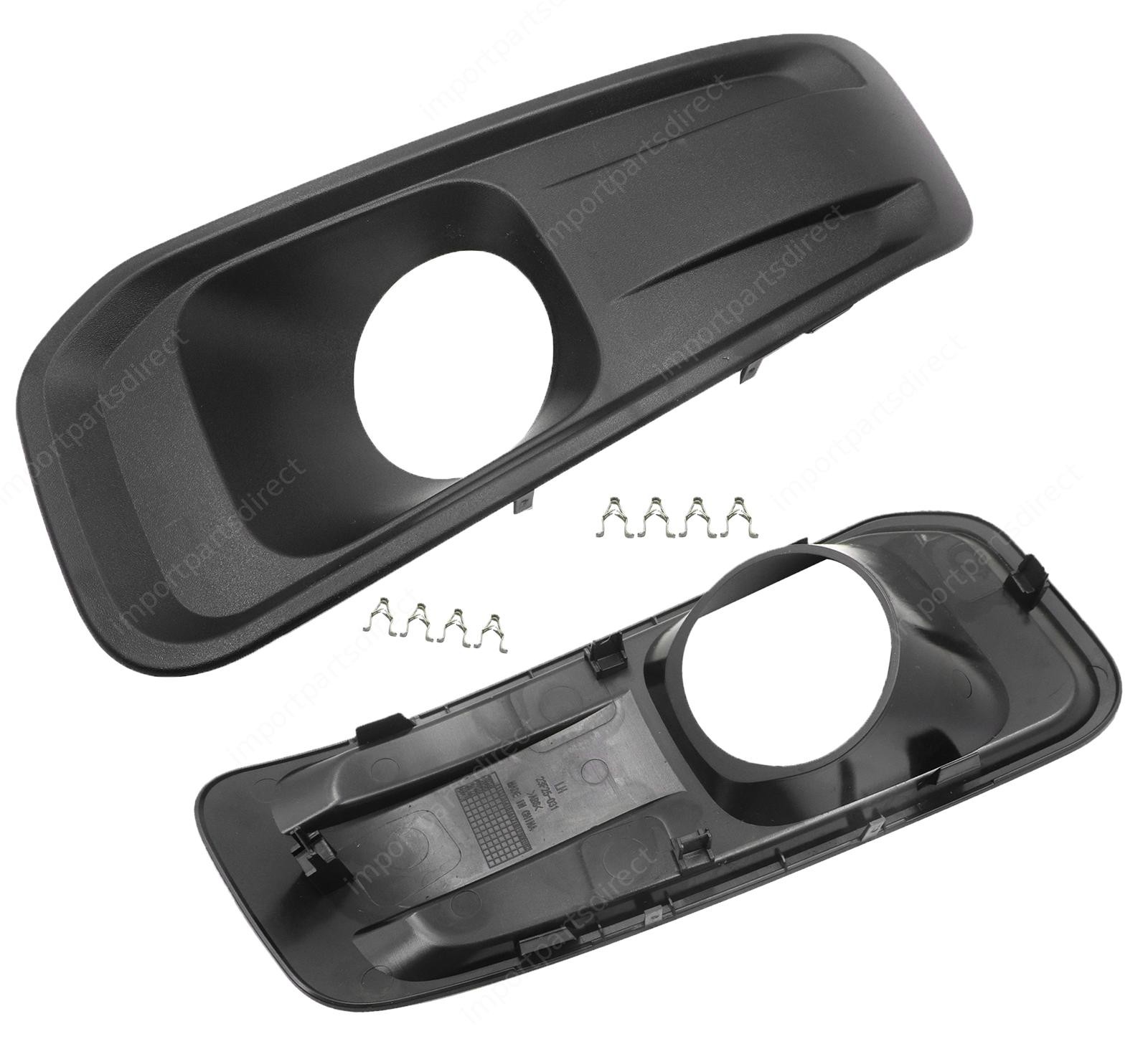 Fog Lamp Light Bezel Trim Driver Passenger FOR 2023-2025 Ford F250/350/450/550