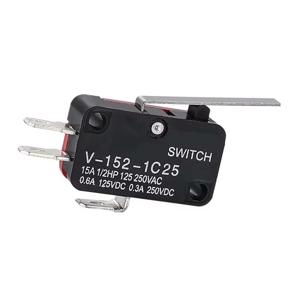 10 Pack 12V DC Limit Switch Medium Hinge Lever 3Pin 16A for Automation Devices
