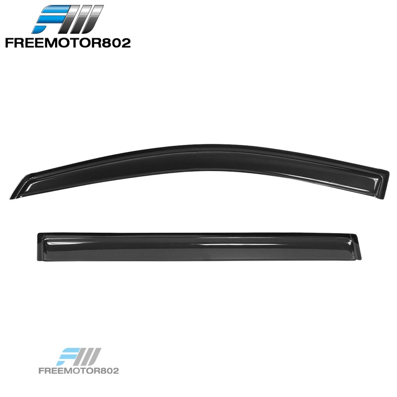 Fits 04-10 Toyota Sienna Slim Style Window Visors Rain Sun Guard Deflector 4PC