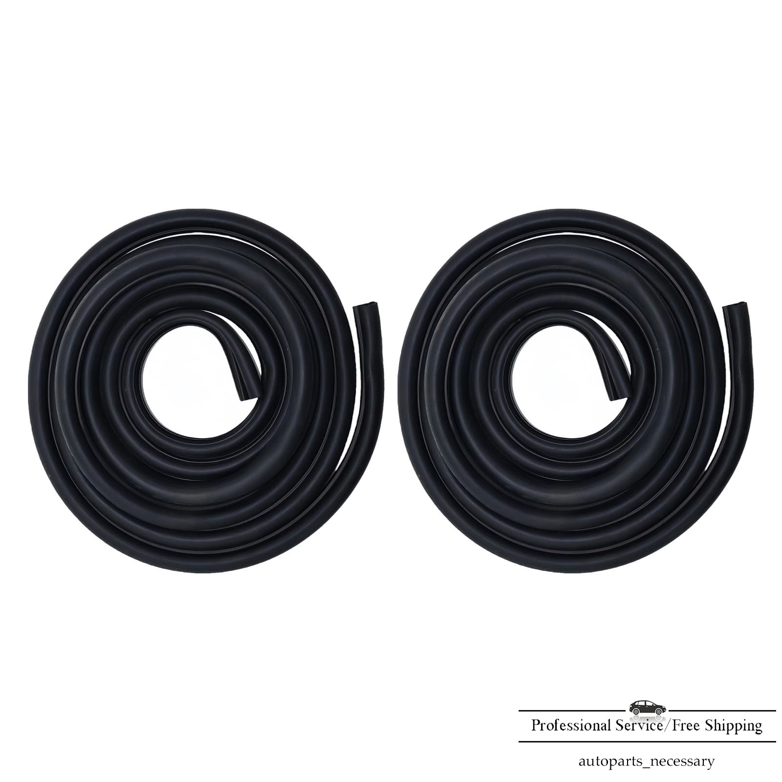 Cab Door Weatherstripping Rubber Seal For Peterbilt 379 389 359 367 386 13.5Ft