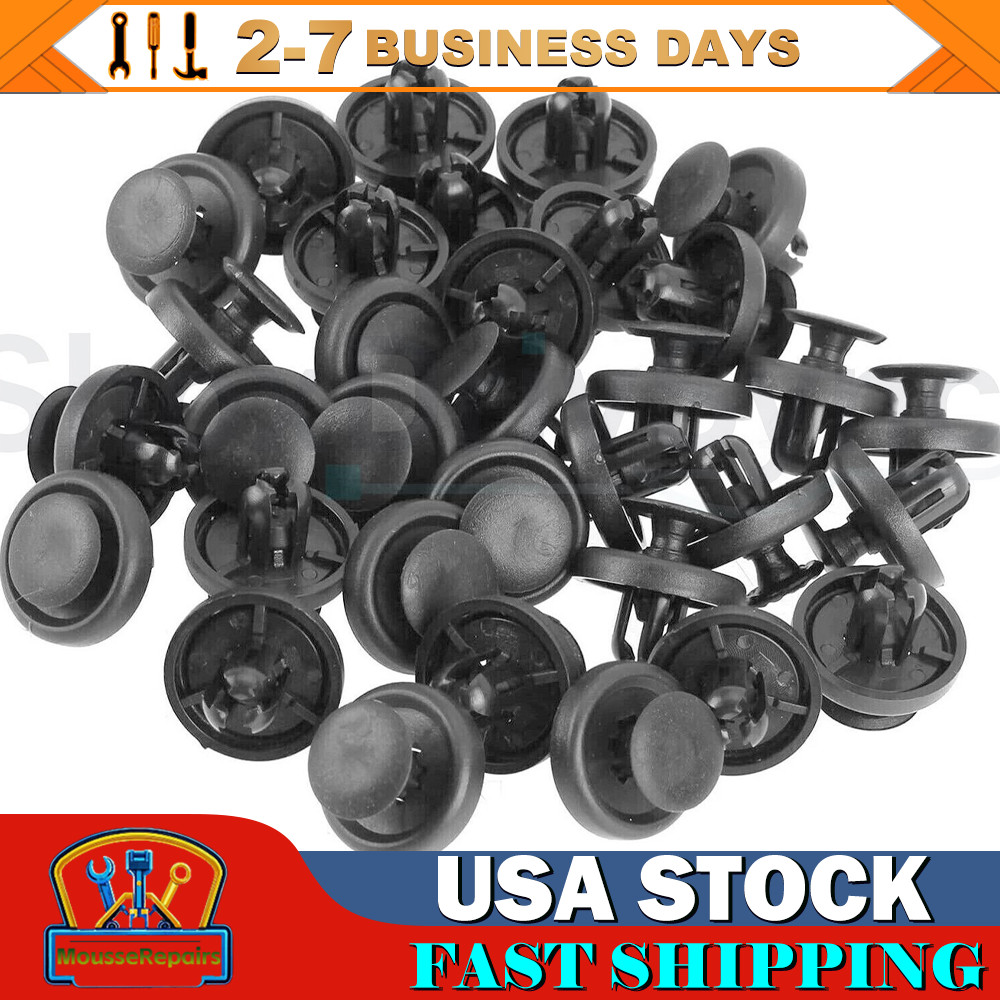 100pcs Engine Under Cover Push Type Retainer Clips 90467-07201 For Toyota Lexus