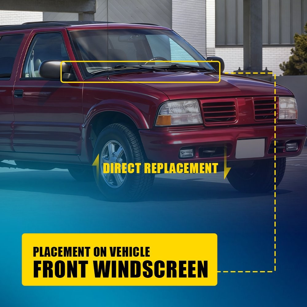 2-20X Front Wiper Arms Steel For 1995-2005 Chevrolet Blazer 1995-2001 GMC Jimmy