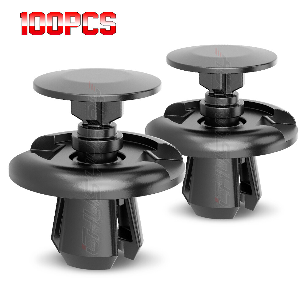 Set of 100 Radiator Cover Clip 90467-08217 For Toyota 4Runner Tacoma Lexus GX470