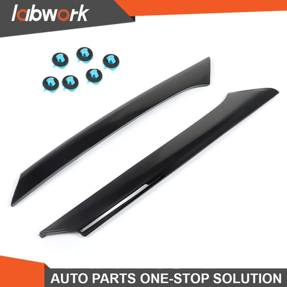 Labwork Windshield Outer Pillar Trim Left+Right Side For 2009-2018 Ford Flex