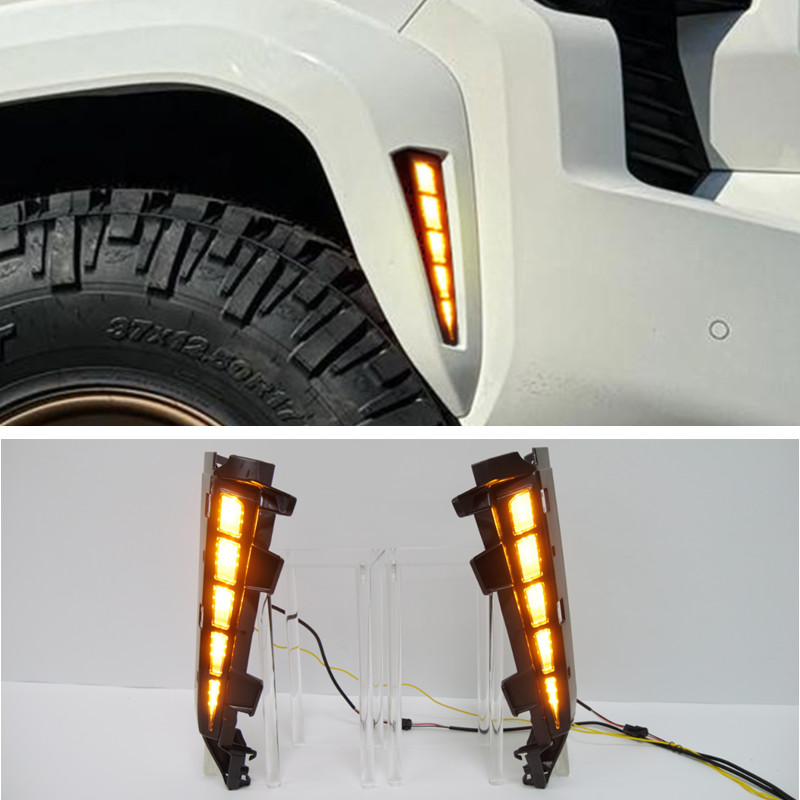 For Toyota Tacoma 2024-2026 Car body front Side LED Light Sets 2pcs