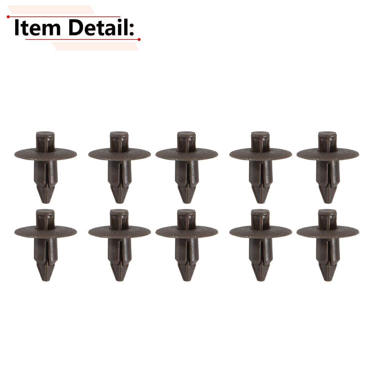 RLBHILON 10PCS Interior Door Panel Trim Board Clips Compatible with Toyota 4r…