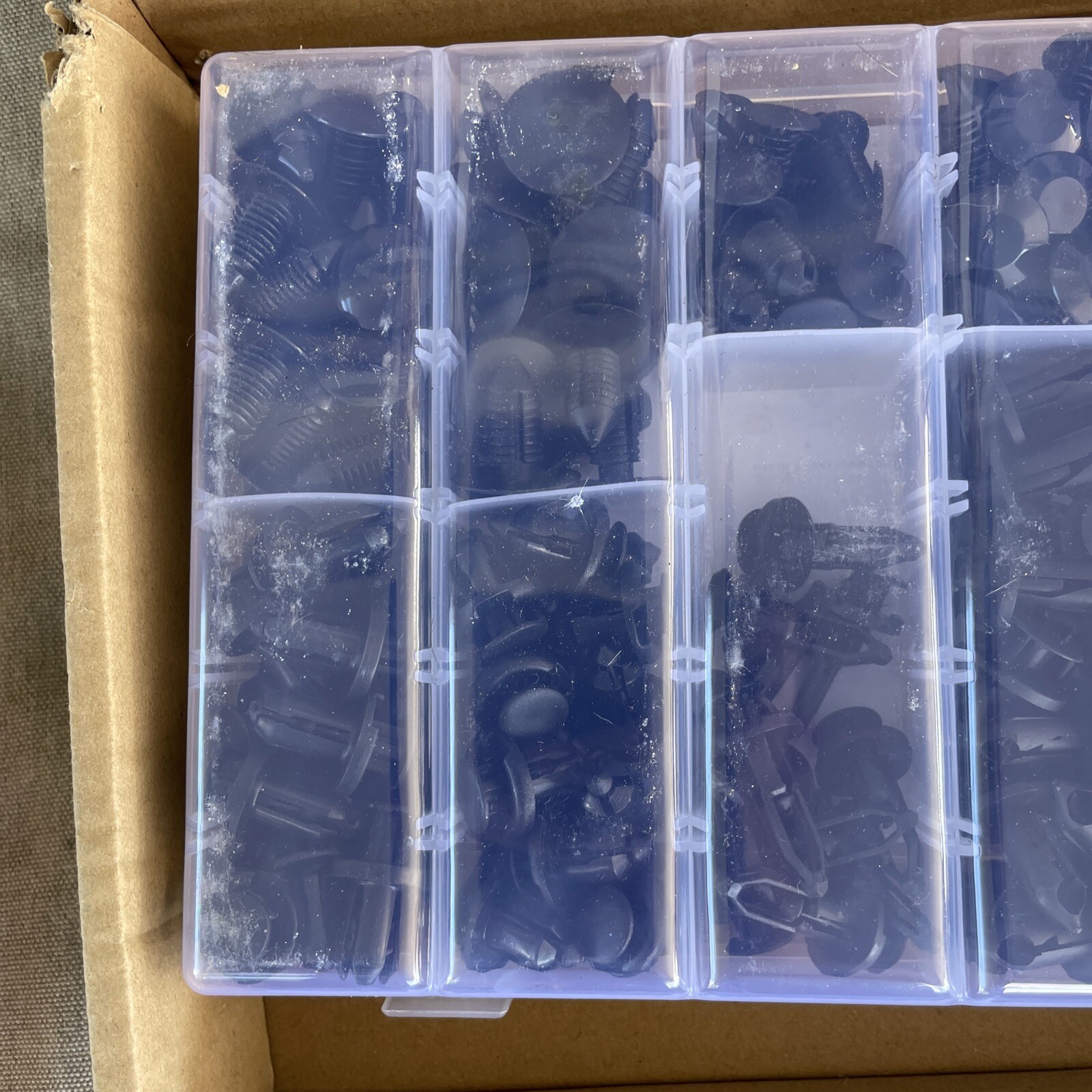 New GRC-33 240PCS Bumper Retainer Clips Car Plastic Rivets Fasteners Kit (192)