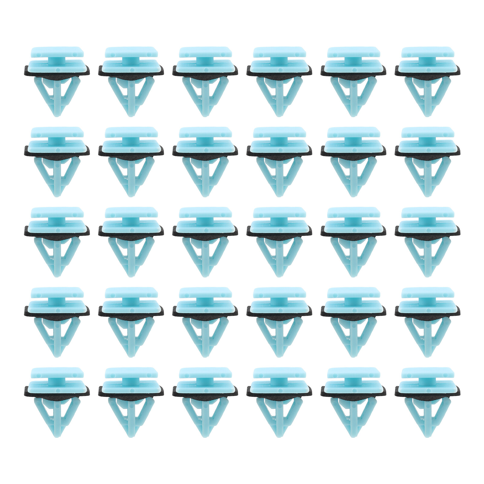 30x Rocker Panel Moulding Clip Sealer Blue Retainer Fits For Hyundai 87758-3L000