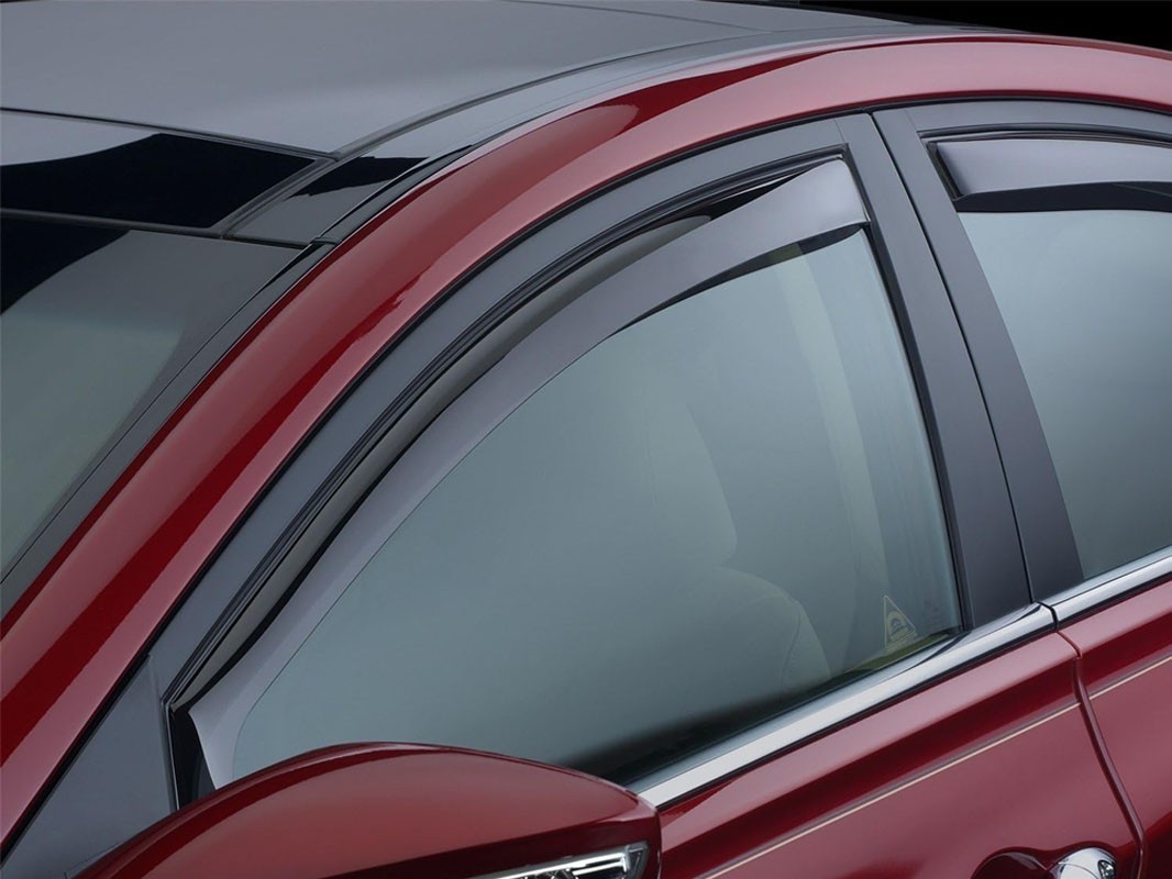 In-Channel Window Visor for 2012-2018 Ford Focus Vent Rain Guards Deflector 4pcs