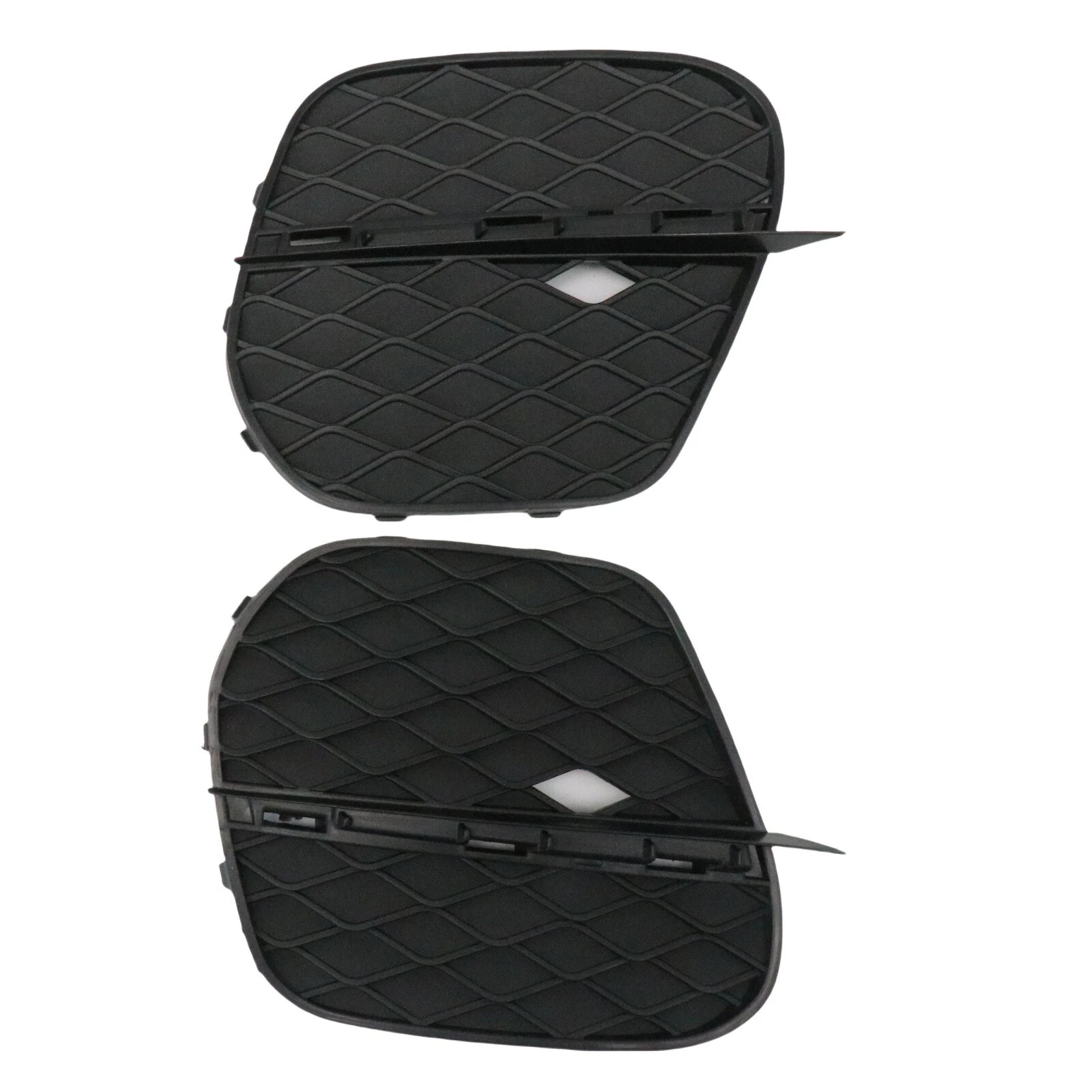 2pcs Fog Light Covers Bumper Grille Set Left + Right Side For 2011-13 BMW X5