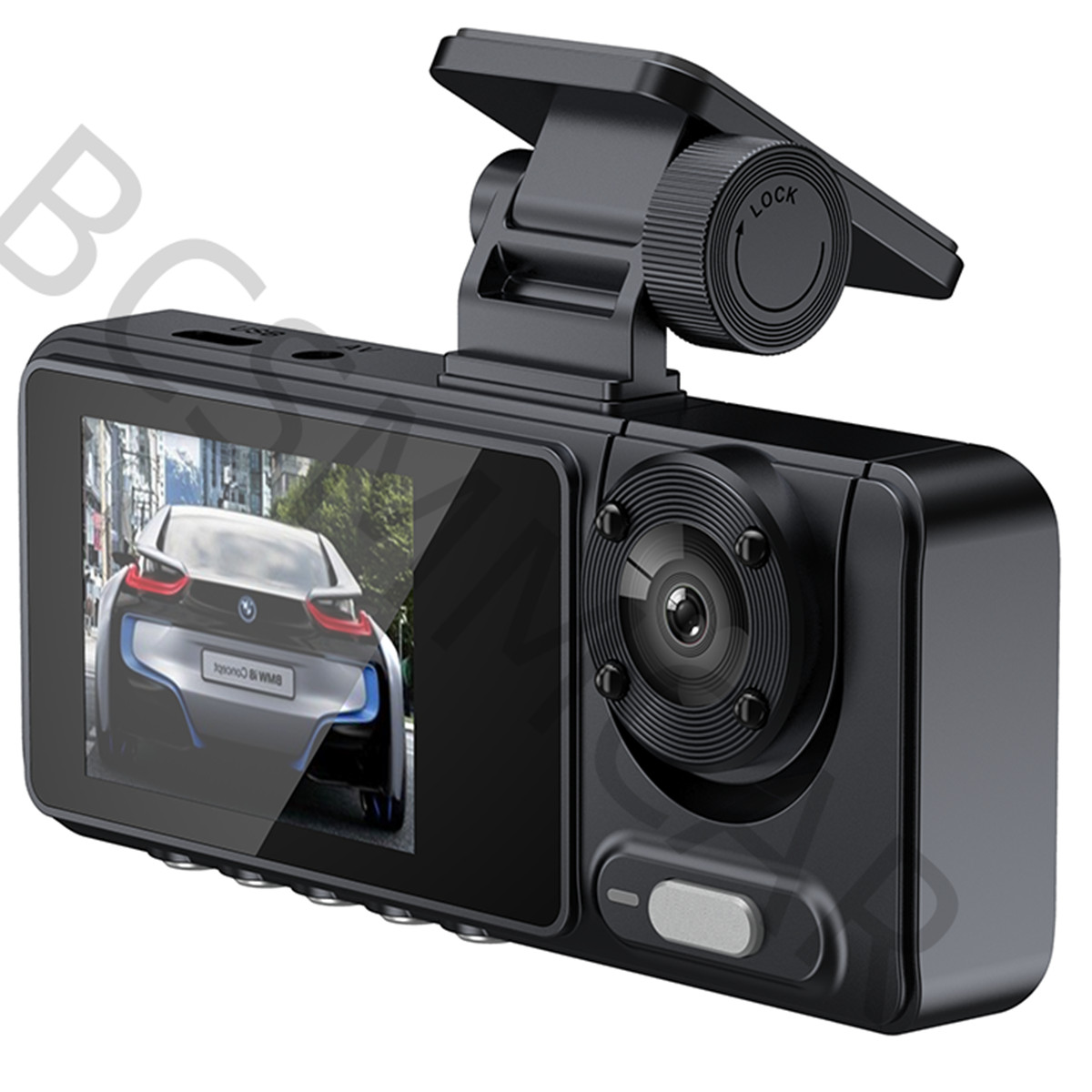 2.0in 1080P WIFI Dash Cam Car DVR Front Rear Inside Camera Night Vision G-sensor