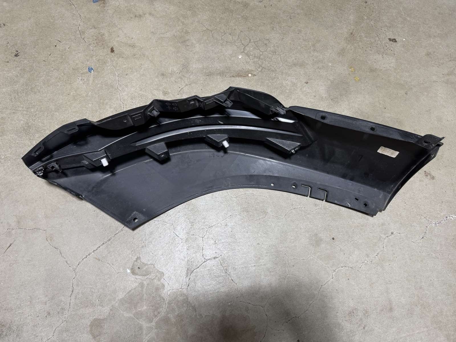 2023-24 Mazda Cx-90 Rear Bumper Left Molding with Chrome OEM KMV7-50241