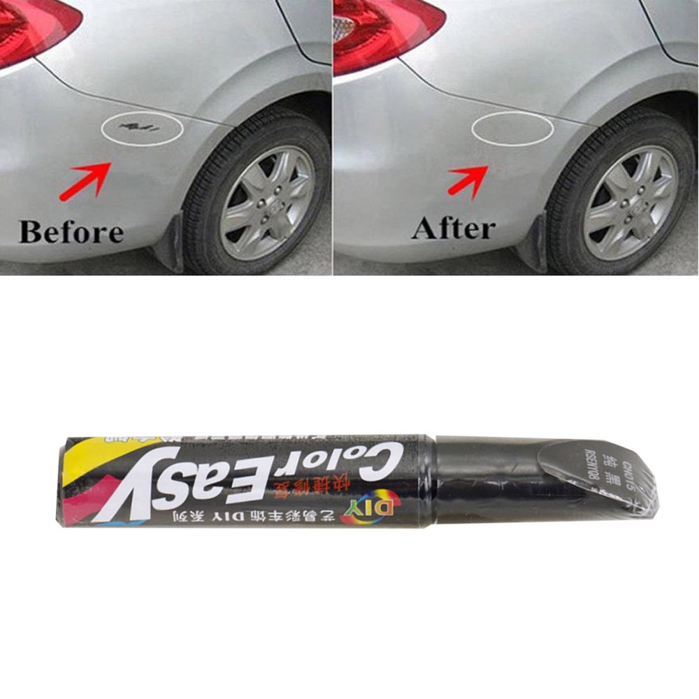 Black Car Paint Repair Pen Scratch Remover Coat Applicator Touch Up Pen Fix Tool