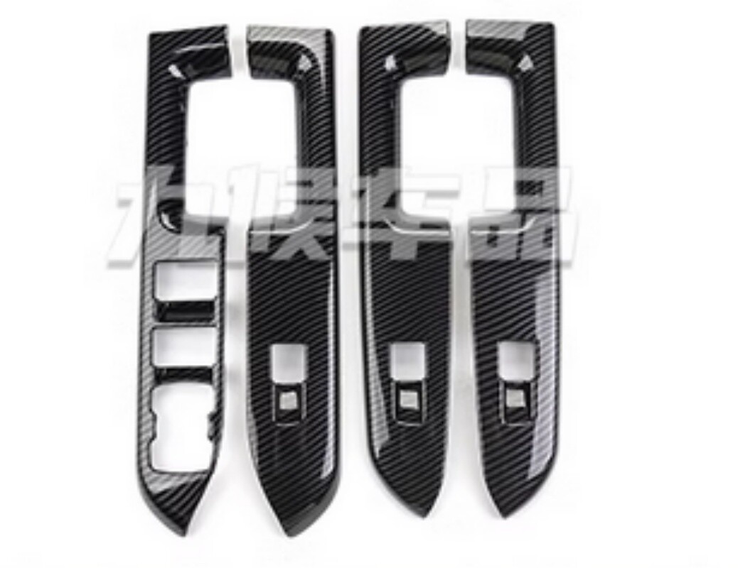 For Ford Bronco 2022-2025 Glass lifting panel High quality of ABS Plastic 4PCS