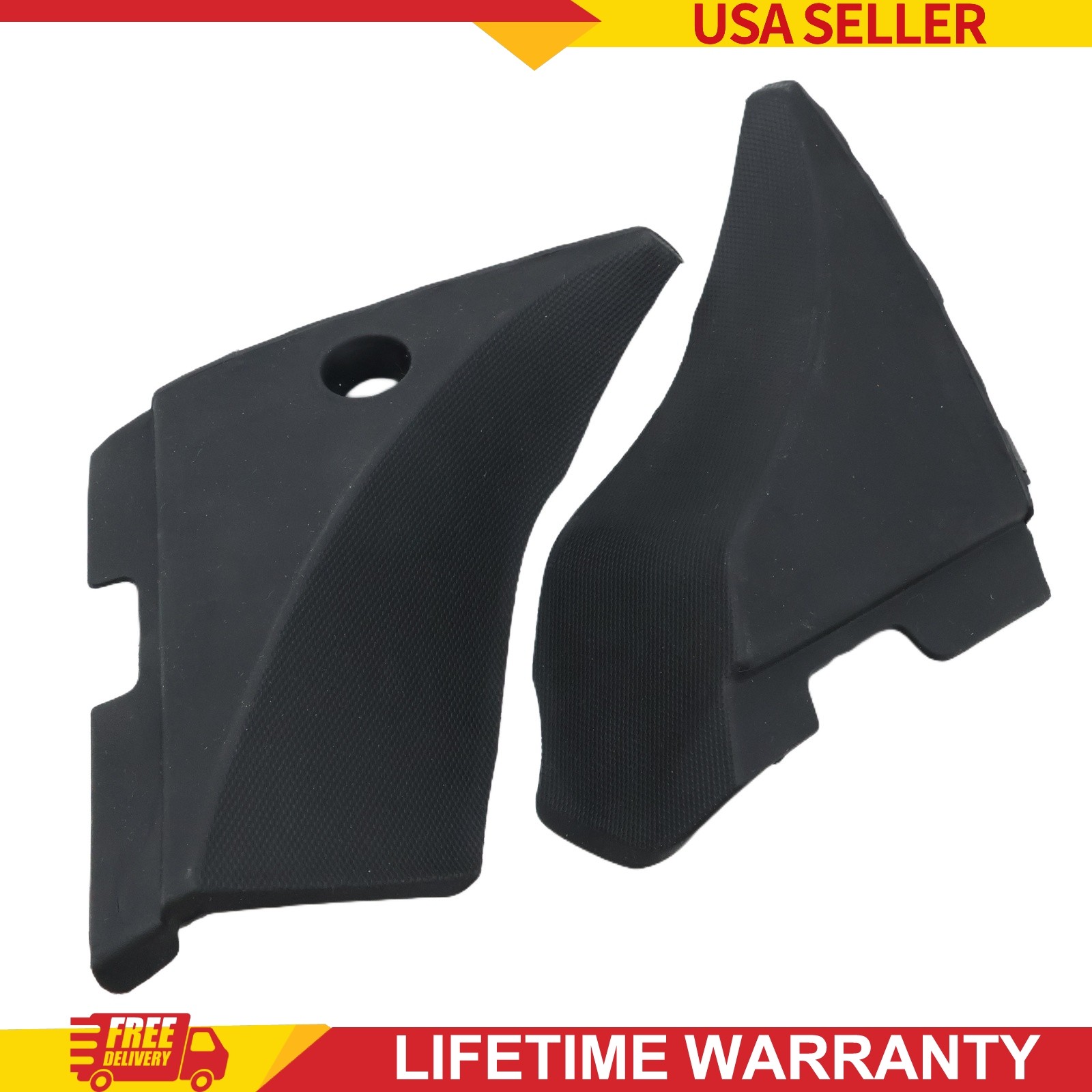 2Pcs Windshield Wiper Cowl Cover Air Inlet Trim For Sierra Silverado 2014-2019