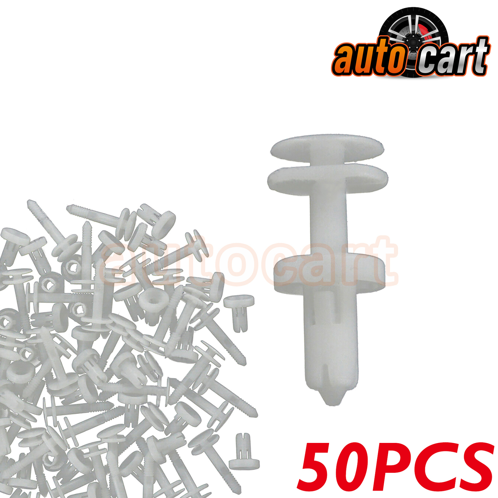 Door Trim Panel Retainer Clips 50pcs for 1995-2005 Chevrolet Buick Park Avenue