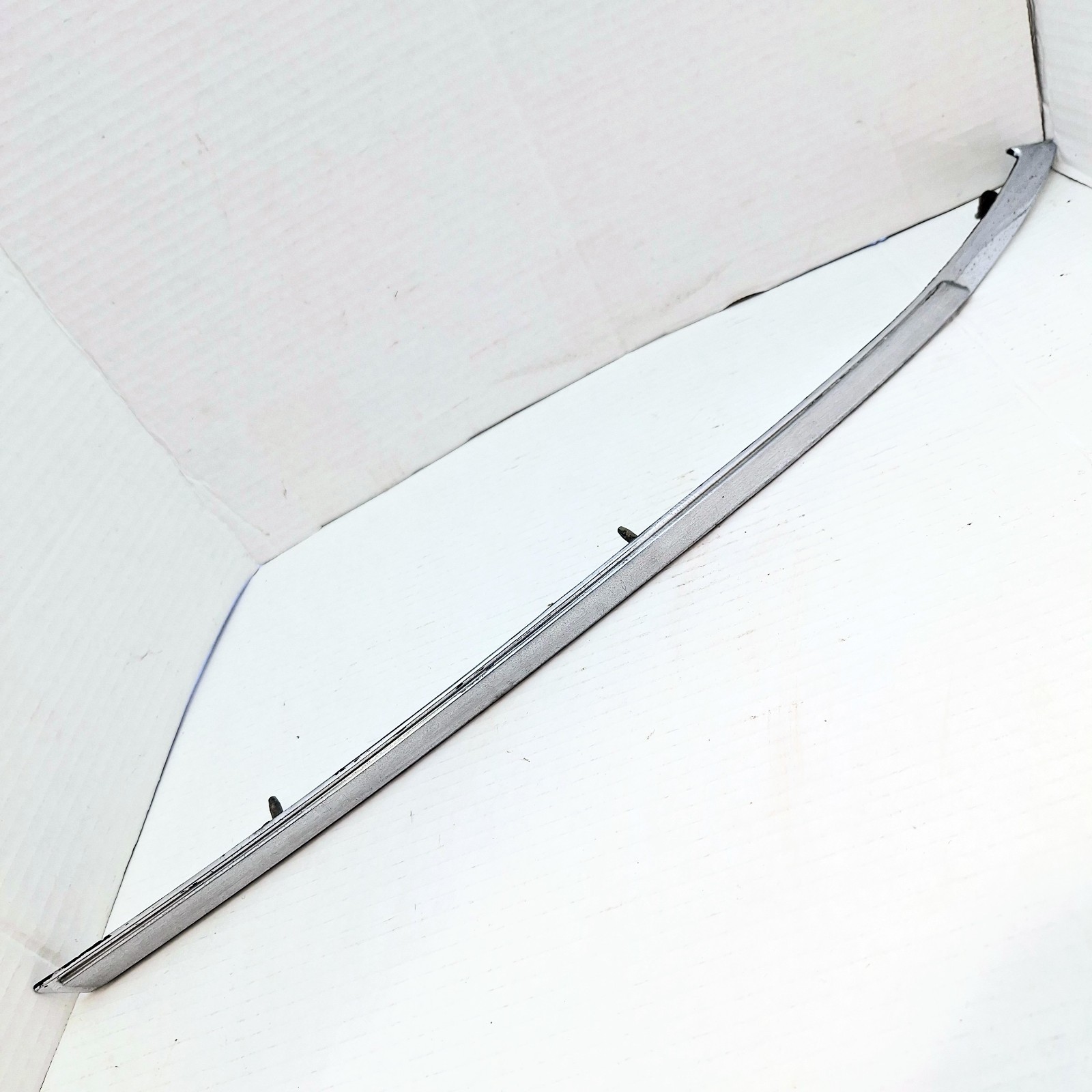 1967-68 Ford Mustang Coupe Rear Vinyl Top Trim Chrome LH Original OEM