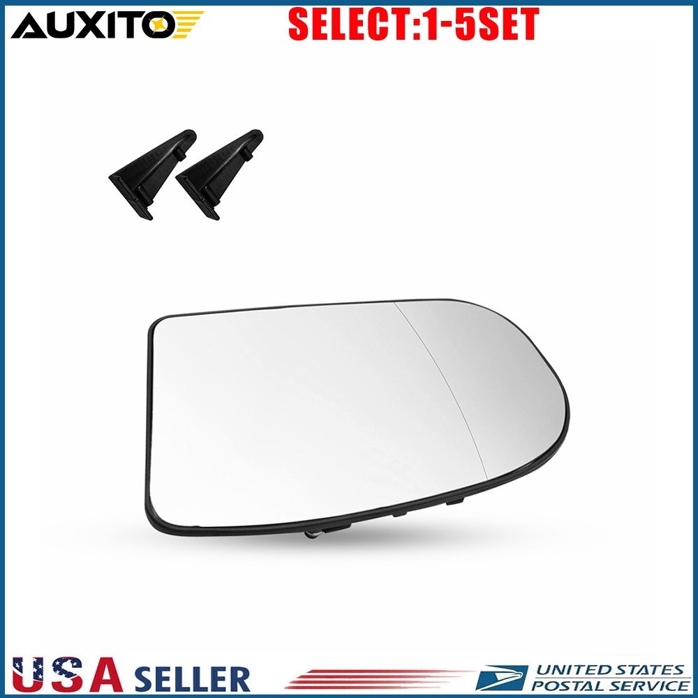 Mirror Glasses Driver Left Side Heated for Mercedes E C Class 2038100121 1-5X